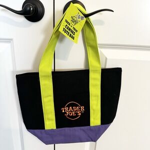 Trader Joe's Mini Tote 2025 Trick Or Treat Halloween Bag Limited Edition